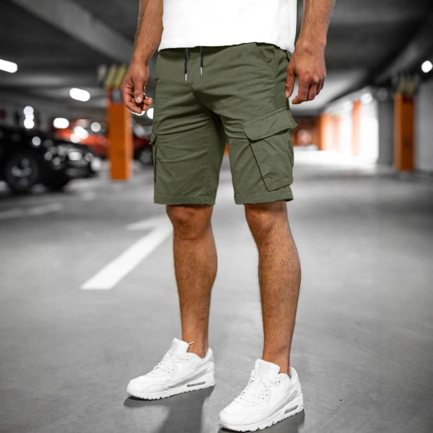 Men’s Fashion Woven Shorts – New Personality Five-Point Pants