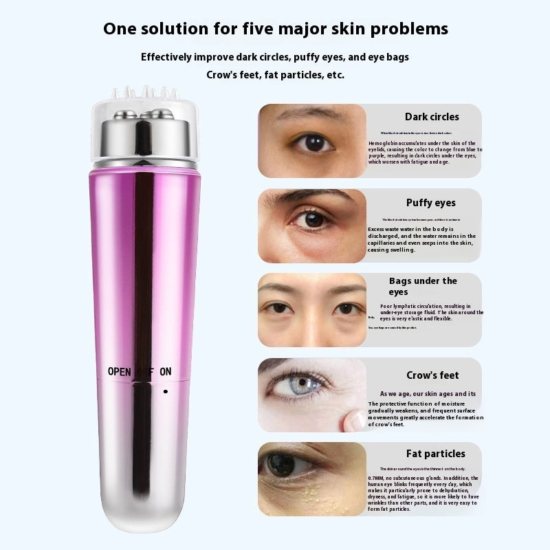 Electric Eye Massager – Beauty Cream Applicator & Relaxing Eye Care Tool