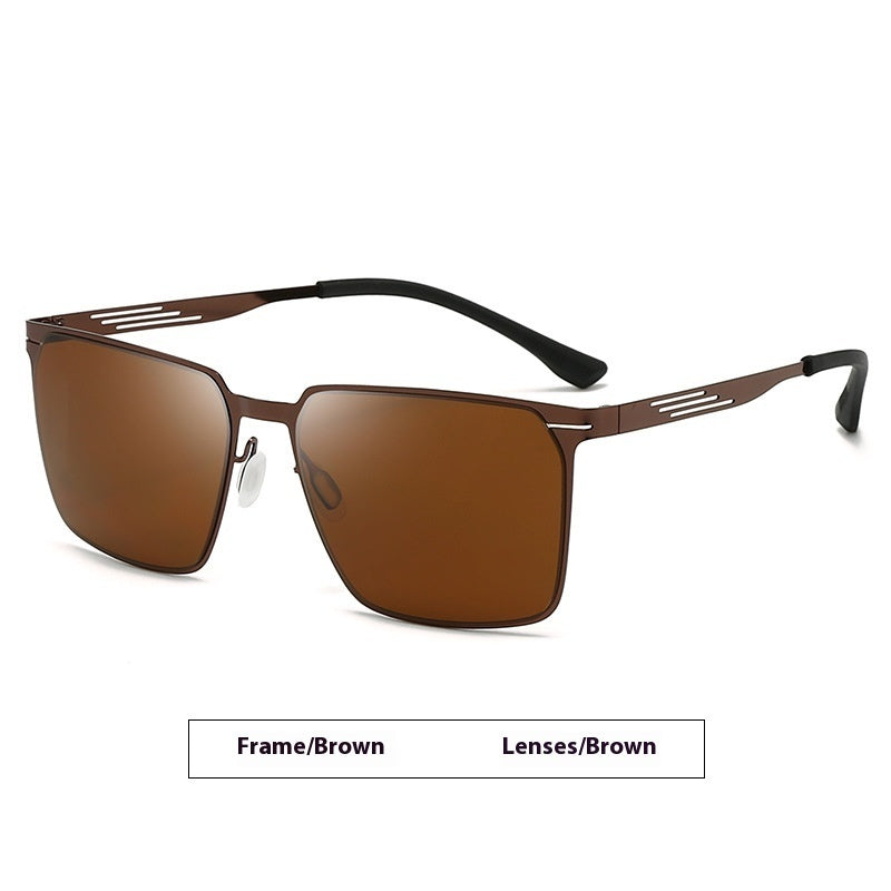 Fashionable Metal Frame Sunglasses