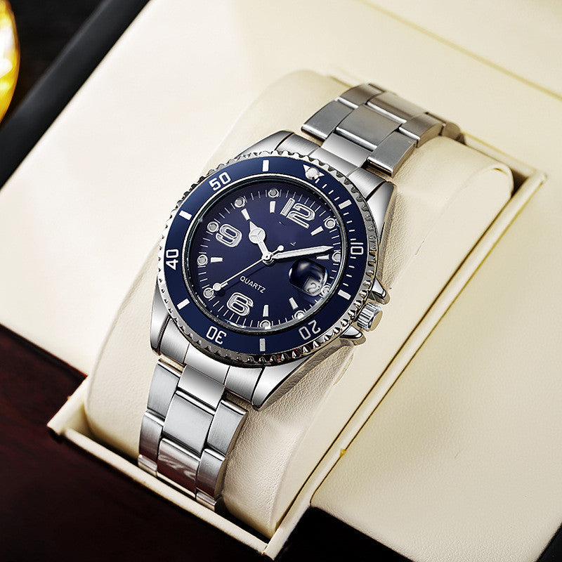 Fashion Simple Scale Quartz Watch For Men