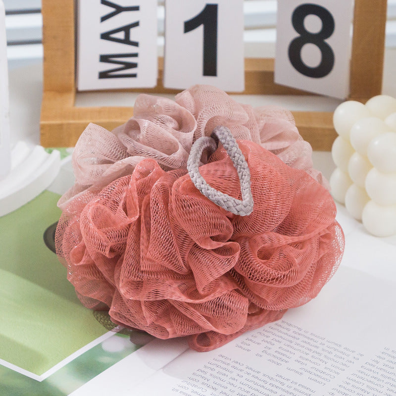 Minimalist Bathing Tool with Ultra-Soft Shower Ball