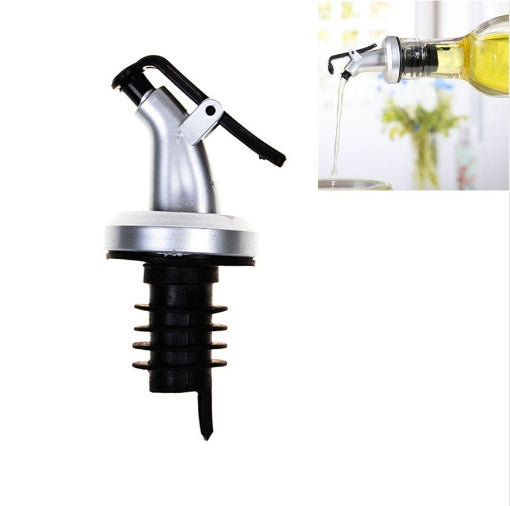 Olive Oil Sprayer Spout & Liquor Dispenser – Flip Top Wine Pourers & Stoppers Set