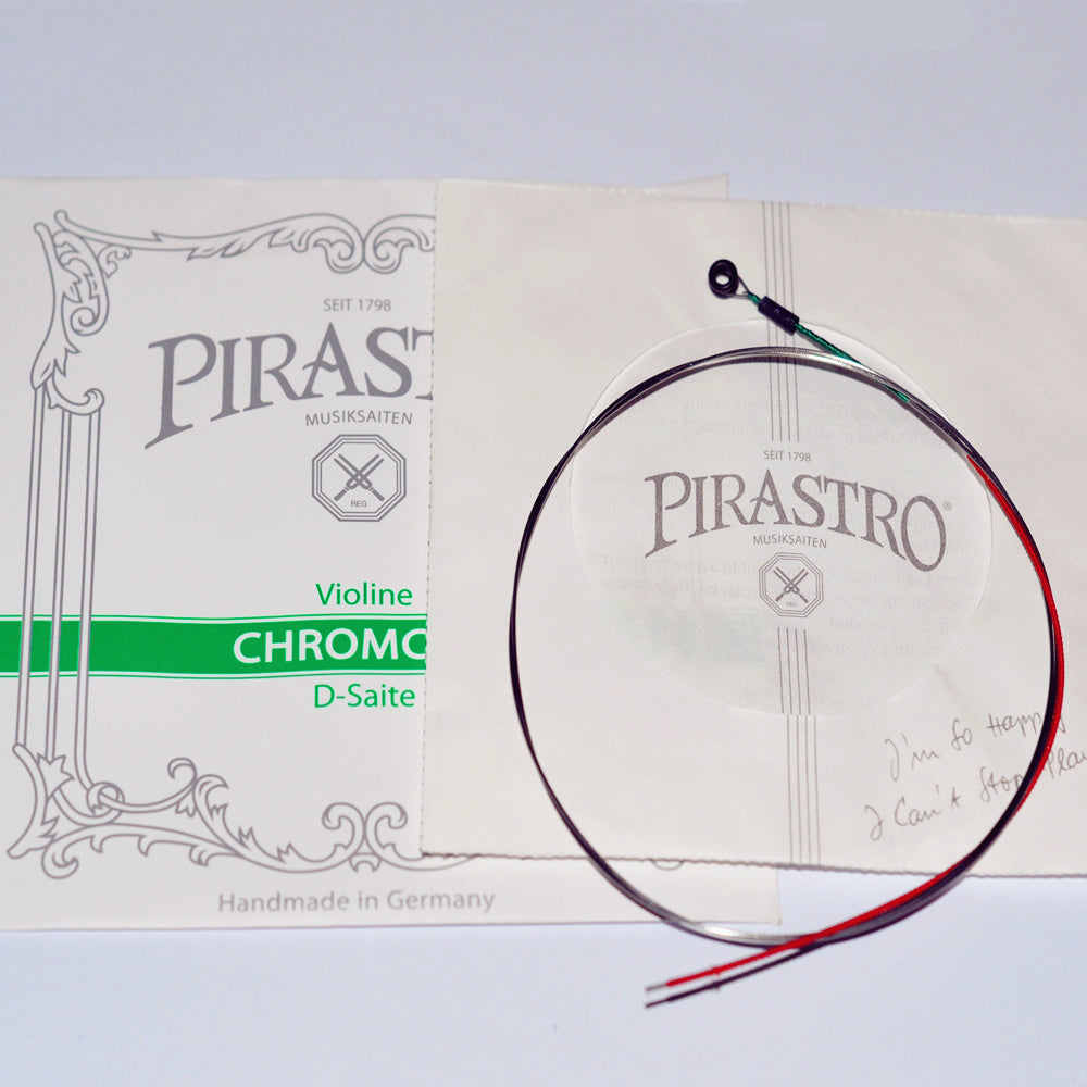 Durable Chrome Steel Core Bright-Tone Violin Strings Set