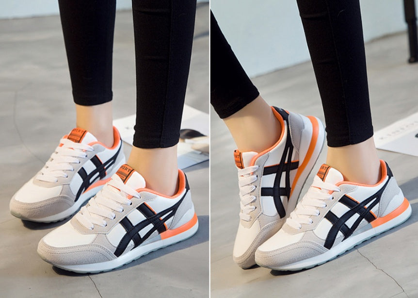 Korean Version Spring New Women’s Sports Running Shoes – Harajuku Wild Casual Ulzzang Style