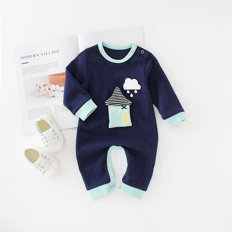 Baby Cotton Romper – One-Piece Outfit for Infant Boys & Girls