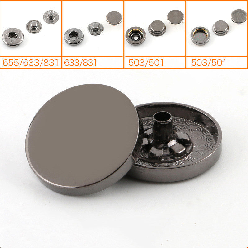 Metal Snap Buttons – Jacket, Denim & Clothing Accessories