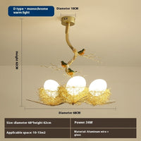 D Warm Light LED Lamp