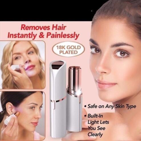 Gold Plated Facial Hair Remover – 18K Gold Plated Head