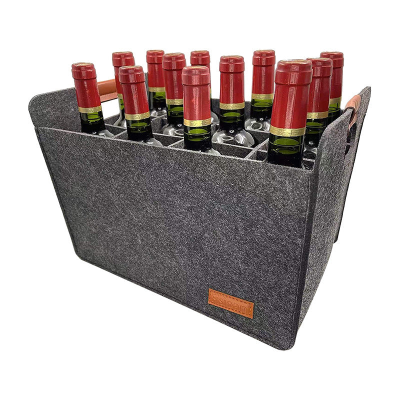 Portable Large Capacity Household Felt Storage Basket