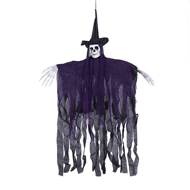Halloween Props Crying Witch Set Horror Pendant