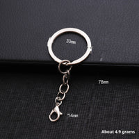 White Silk 30 Flat Ring
