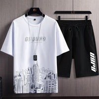 City English White Suit