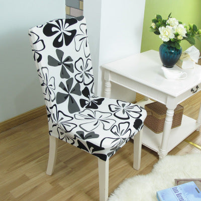 Elastic Siamese Solid Color Stretch Office and Hotel Chair Cover