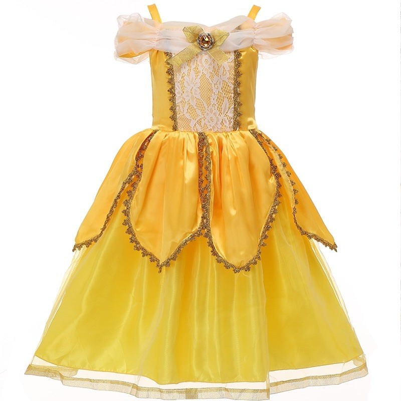 Princess Halloween Dress Costume for Girls