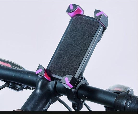 Universal Bike & Motorcycle Phone Mount – 360° Anti-Shake Holder