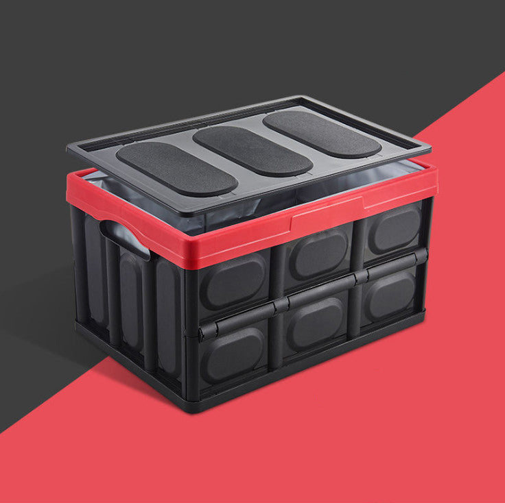 Car Folding Storage Box – Compact Backup Storage Organizer for Vehicle