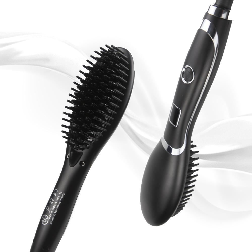 Hair Straightener & Negative Ion Curler – 2-in-1 Styling Tool