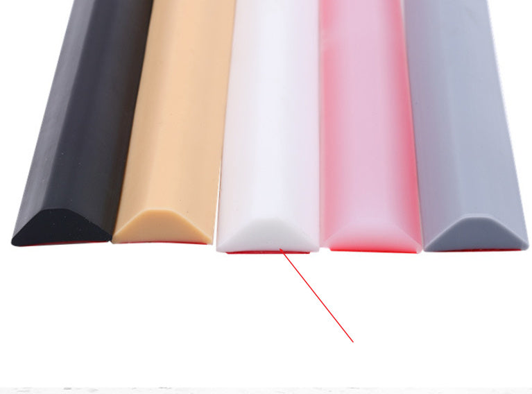 Bathroom Threshold Dry Wet Separation Shower Self-adhesive Silicone Block