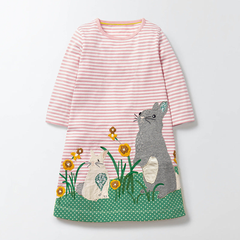 European and American girls dress