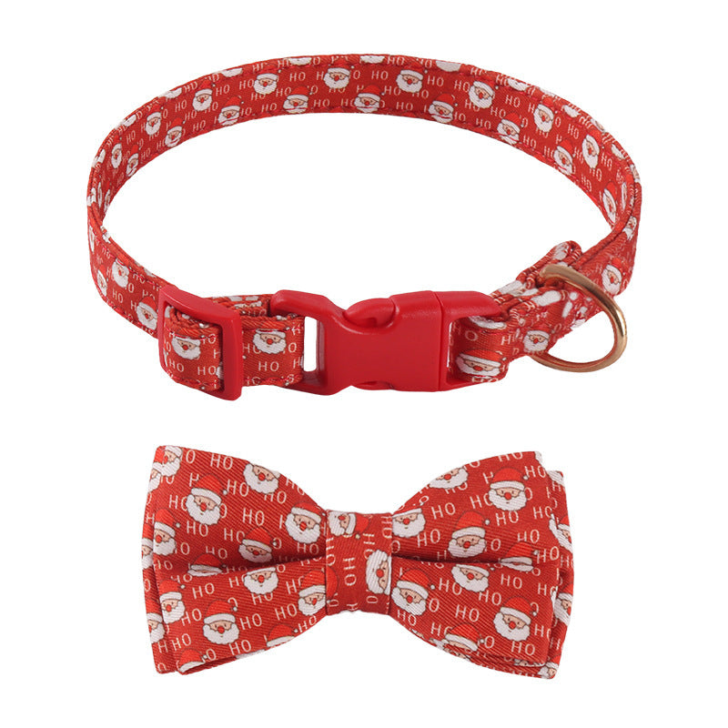 Pet Supplies Design Christmas Series Bow SUNFLOWER Holiday Dog Collar