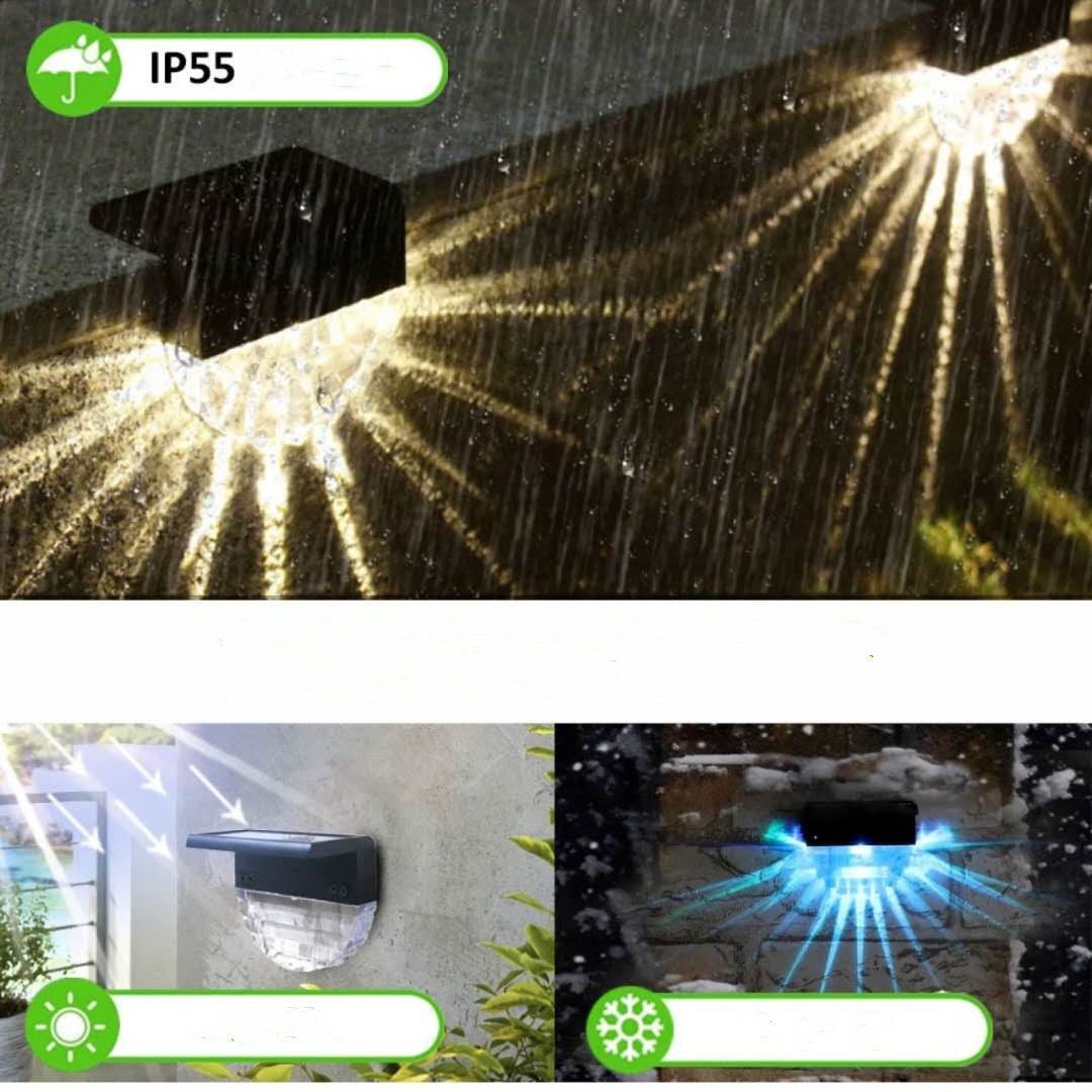 Colorful Shell Fence LED Decorative Lights Outdoor