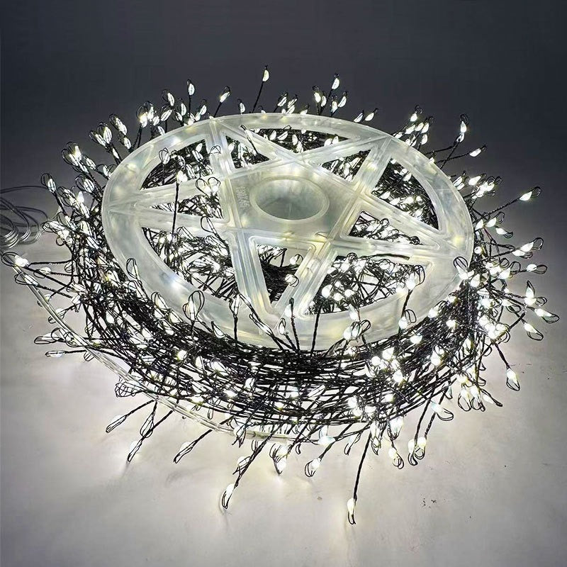 Led Lighting Chain Firecracker Christmas Tree Copper Wire Light