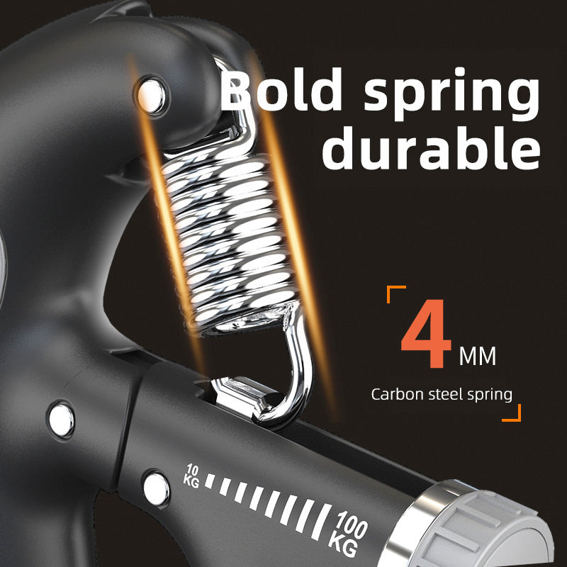 Smart Counting Hand Grip – Adjustable 10–100KG Grip Strength Trainer