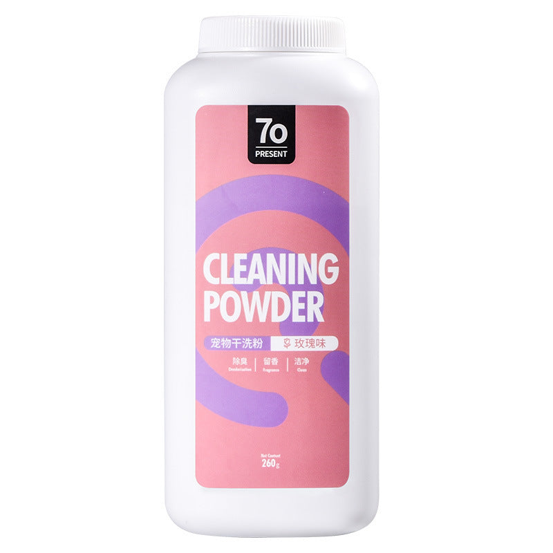 Dog Pet Dry Cleaning Powder