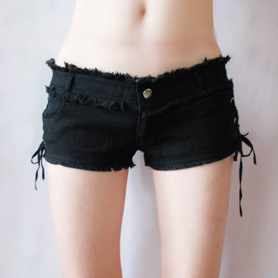 Low Waist Versatile Women's Hot Pants – Casual Summer