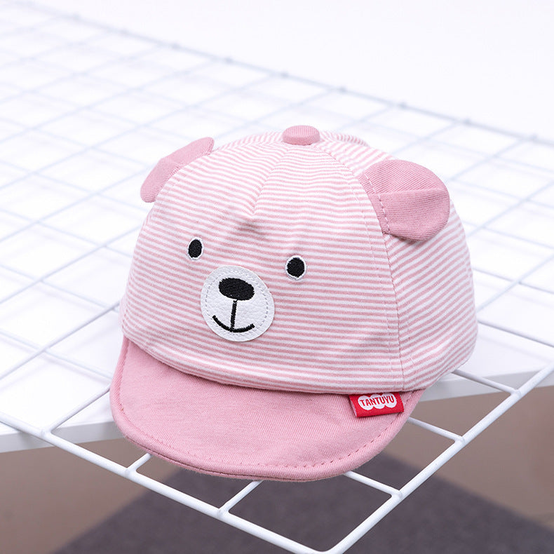 Cartoon Cotton Baby Hat – Soft & Comfy for Infants