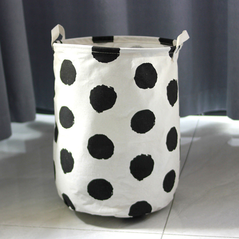 Fabric Dirty Clothes Basket Folding Storage