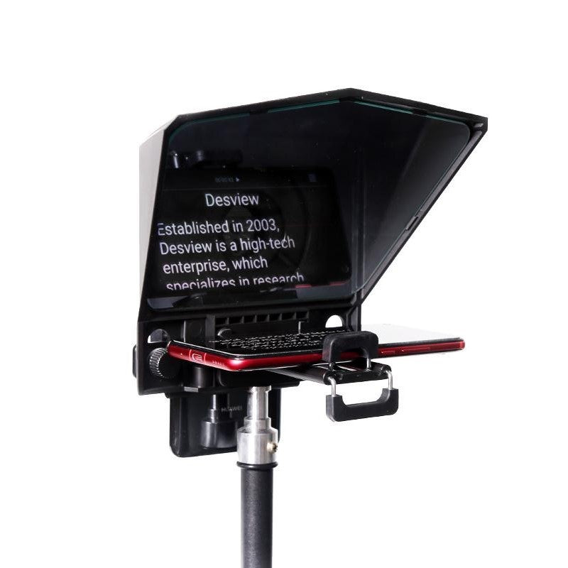 Portable Smartphone Teleprompter – Mini Phone Prompter for Video & Live