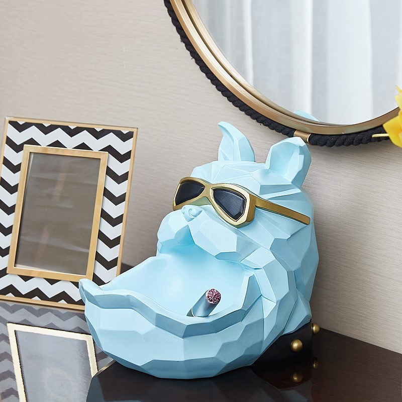 European Style Creative Resin Animal Key Storage Decoration