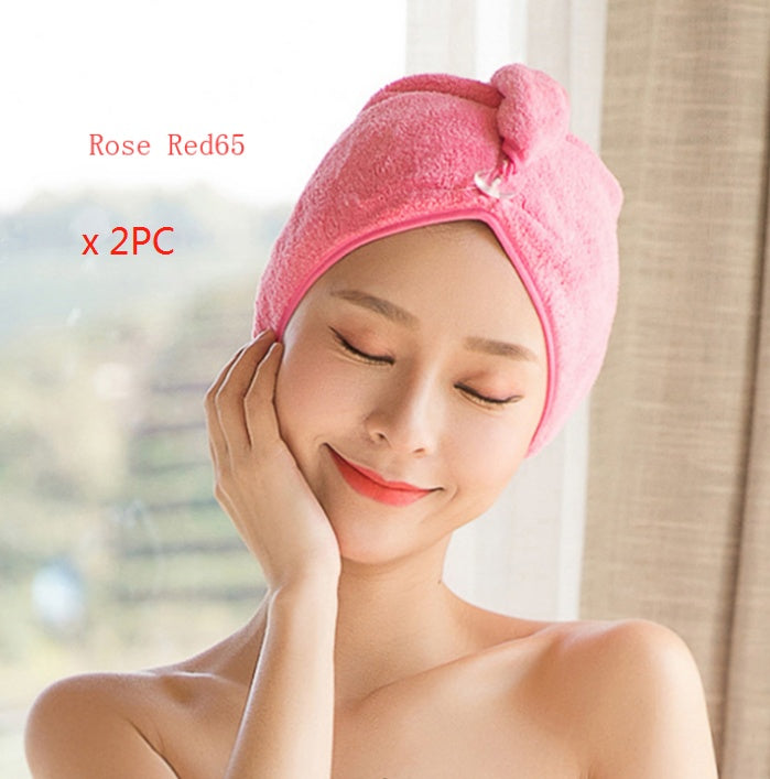 Women’s Hair Dryer Cap – Absorbent Hair Drying Towel