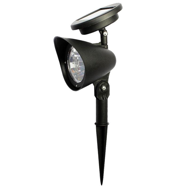 Solar Lawn Spotlights 4LED – Outdoor Waterproof Landscape Decorative Lamp for Courtyard & Garden