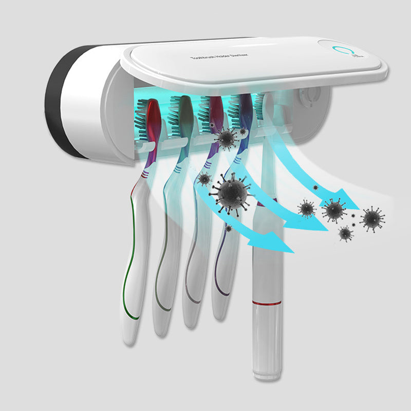 Toothbrush Sterilizer – UV Light Sanitizer for Bathroom Hygiene