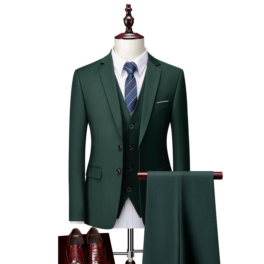 Suit Men's Bridegroom Business Casual Suit Vest