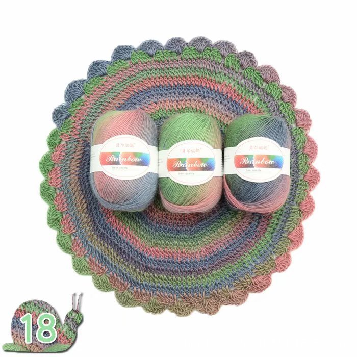 Rainbow Ball of Yarn – Colorful Knitting and Crochet Supplies