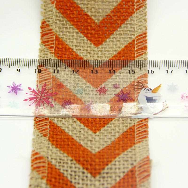 Burlap Ribbon Roll – Rustic DIY Decoration & Packaging Material