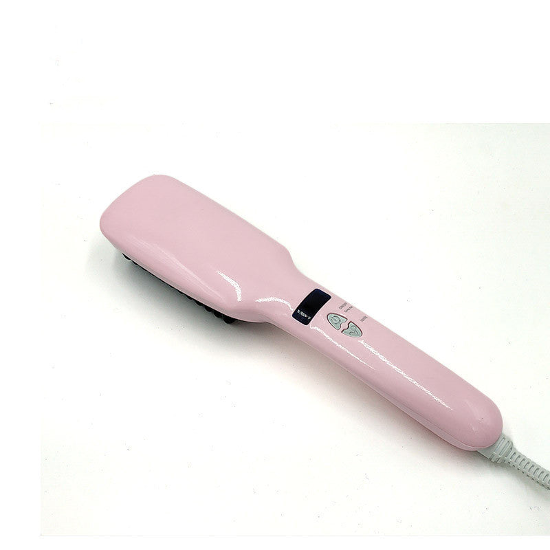 Massage Hair Comb – Ceramic Round Brush Inner Buckle Hair Straightener