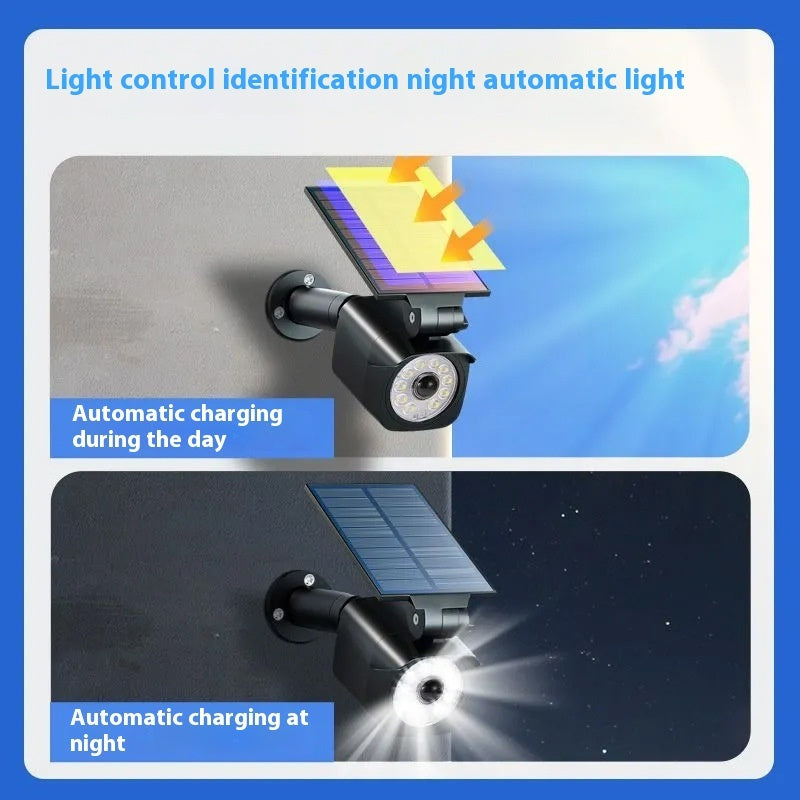 Solar Outdoor Anti-Thief Lamp – Modern Simple Design, IP65 Waterproof Security Light