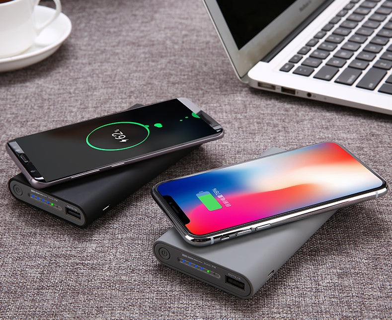 3-in-1 Wireless Power Bank – Large-Capacity Fast Charging, USB-C In/Out for Phone, Earbuds & Watch