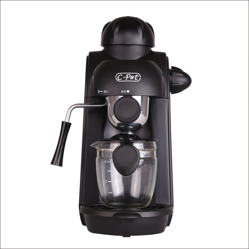 Compact Italian-Style Semi-Automatic Home Mini Espresso Machine