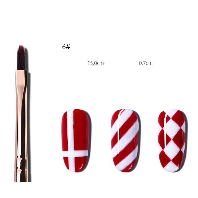 Round Head Nail Art Pen – Light Therapy Painting Tool