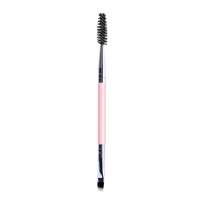 Spiral Angled Makeup Double Ended Eyebrow Brush