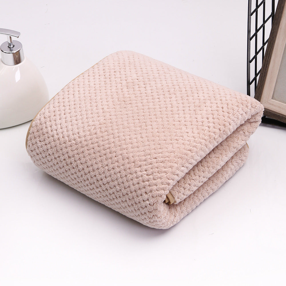 Coral Fleece Bath Towel Household