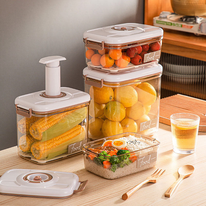 Vacuum Sealed Food Storage Container – With Free Pump