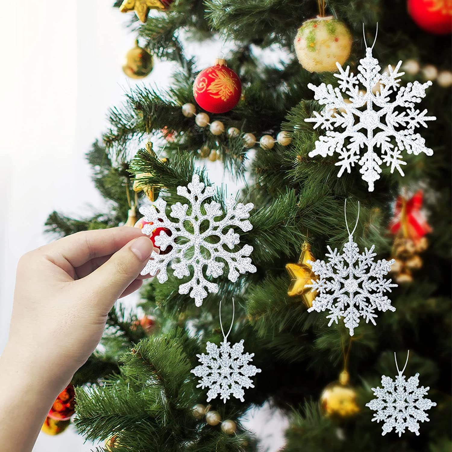 Christmas Tree Decoration Window Door Accessories