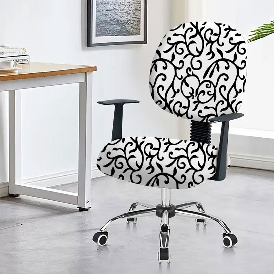 Universal Elastic Polyester Office Computer Chair Armrest Cover