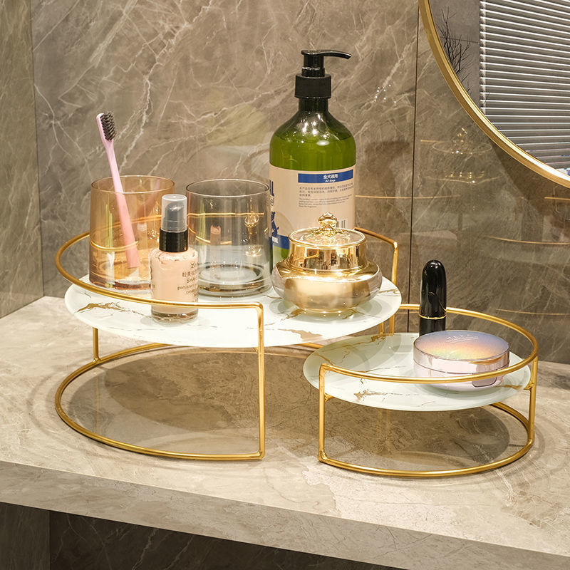 Bathroom Washstand Storage Rack – Cosmetic & Toiletry Organizer